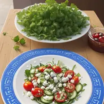 Delight In The Fresh Flavors Of The Mediterranean Greek Salad